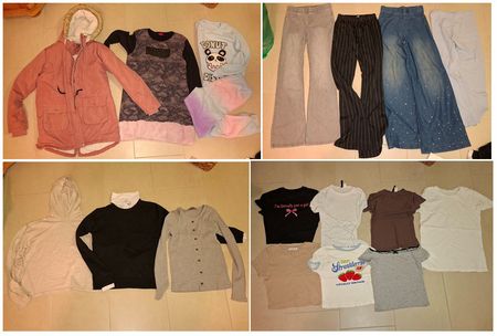 Kleiderpaket Mädchen Herbst/Winter 17 Teile Gr.152-164 P3
