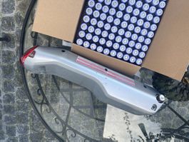 BionX Gepäckträger/Höcker 48V Akkureparatur / Zellenwechsel