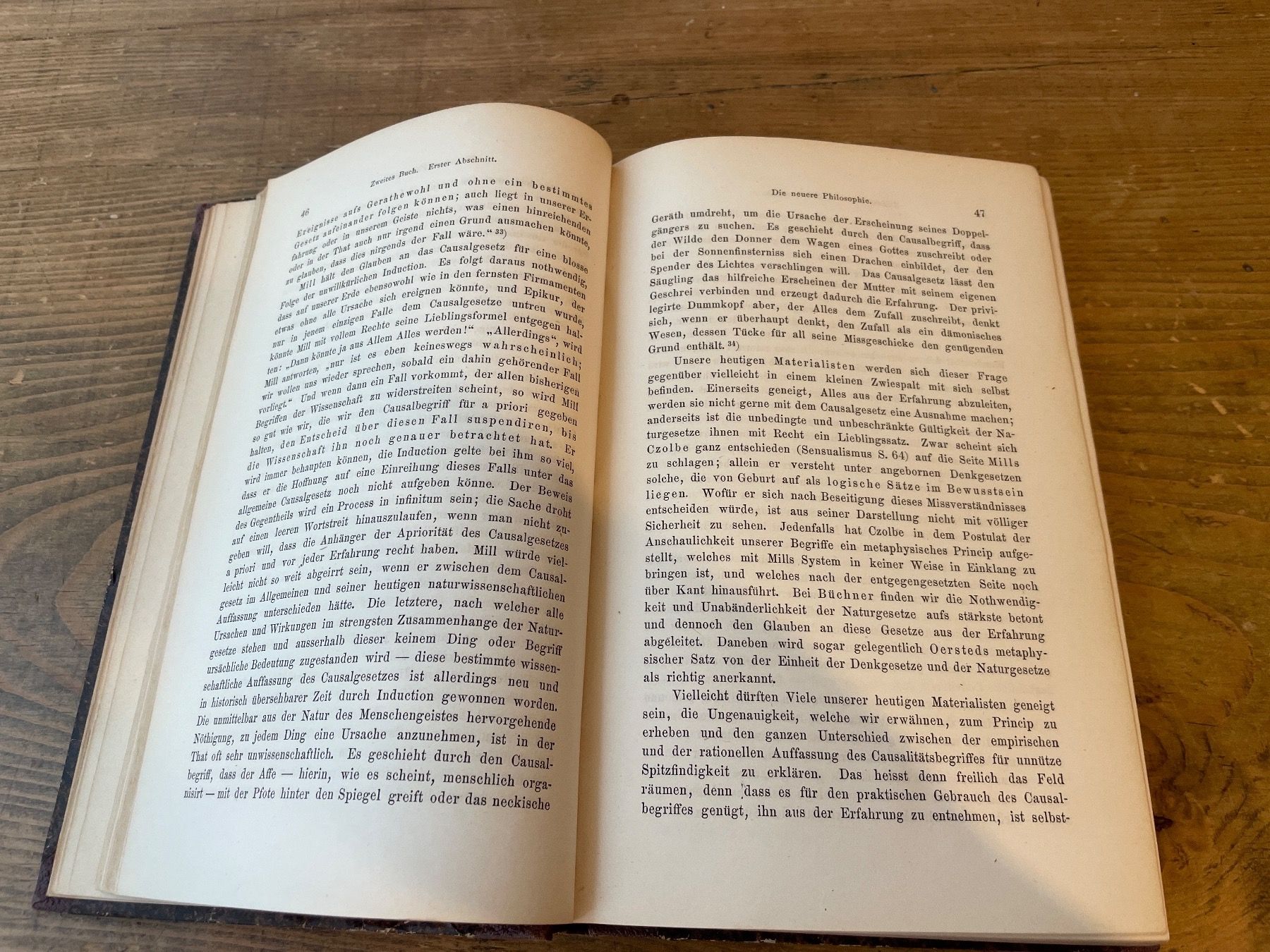 Libri: Geschichte des Materialismus Friedrich Albert Lange 1875 – Usato da Winterthur venduto da cheerio97 6