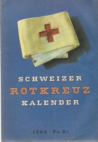 Schweizer Rotkreuz Kalender 1963