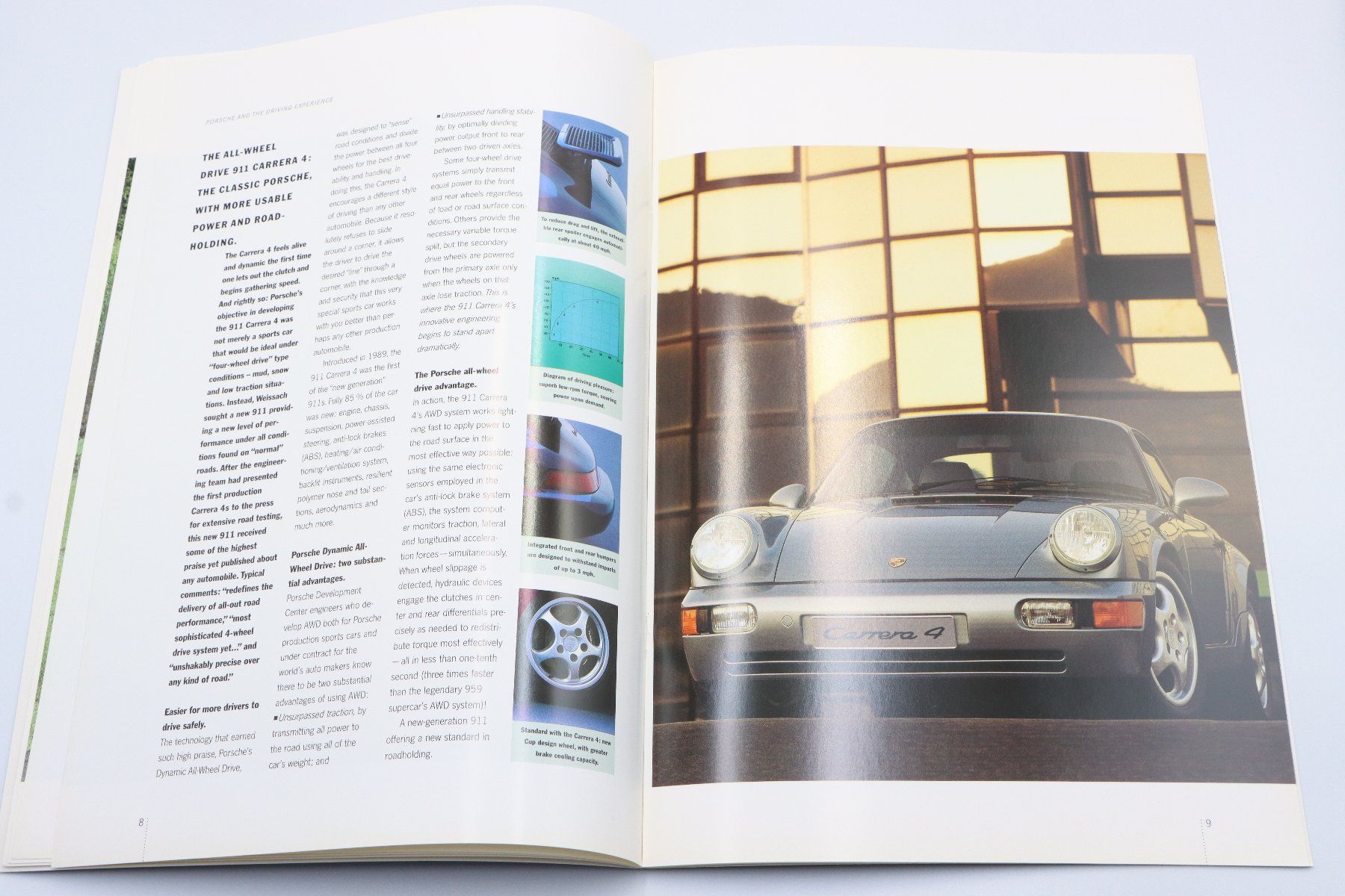 Porsche Dokumente: Porsche Modellprogramm 1992 Prospekt + Datenblatt – Gebraucht aus Bühl b.Aarberg von Collectorpassions 5