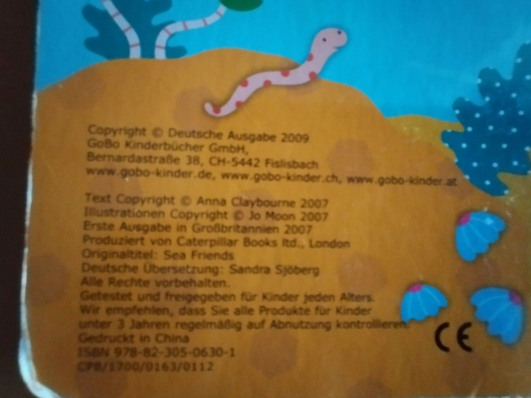 Libri: Kinderbuch mit Fühlsachen GoBo "Meeresfreunde" – Usato da Densbüren venduto da TutaLarsen 5