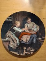 Langenthal Sammler Teller A. Anker / Das erste Kächeln
