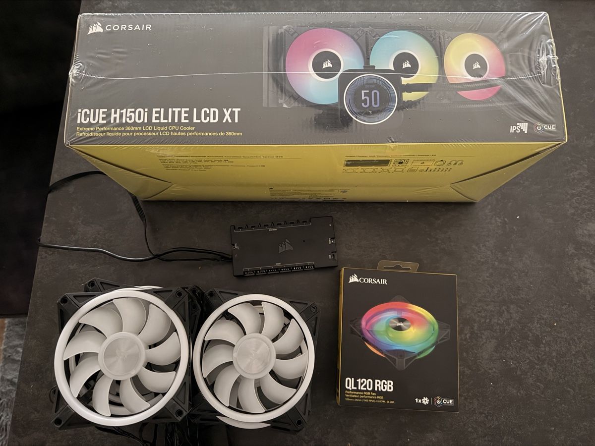 Corsair PCs: Corair Lüfter + AIO CPU Kühler – Gebraucht aus Ringgenberg BE von eri_z8nh