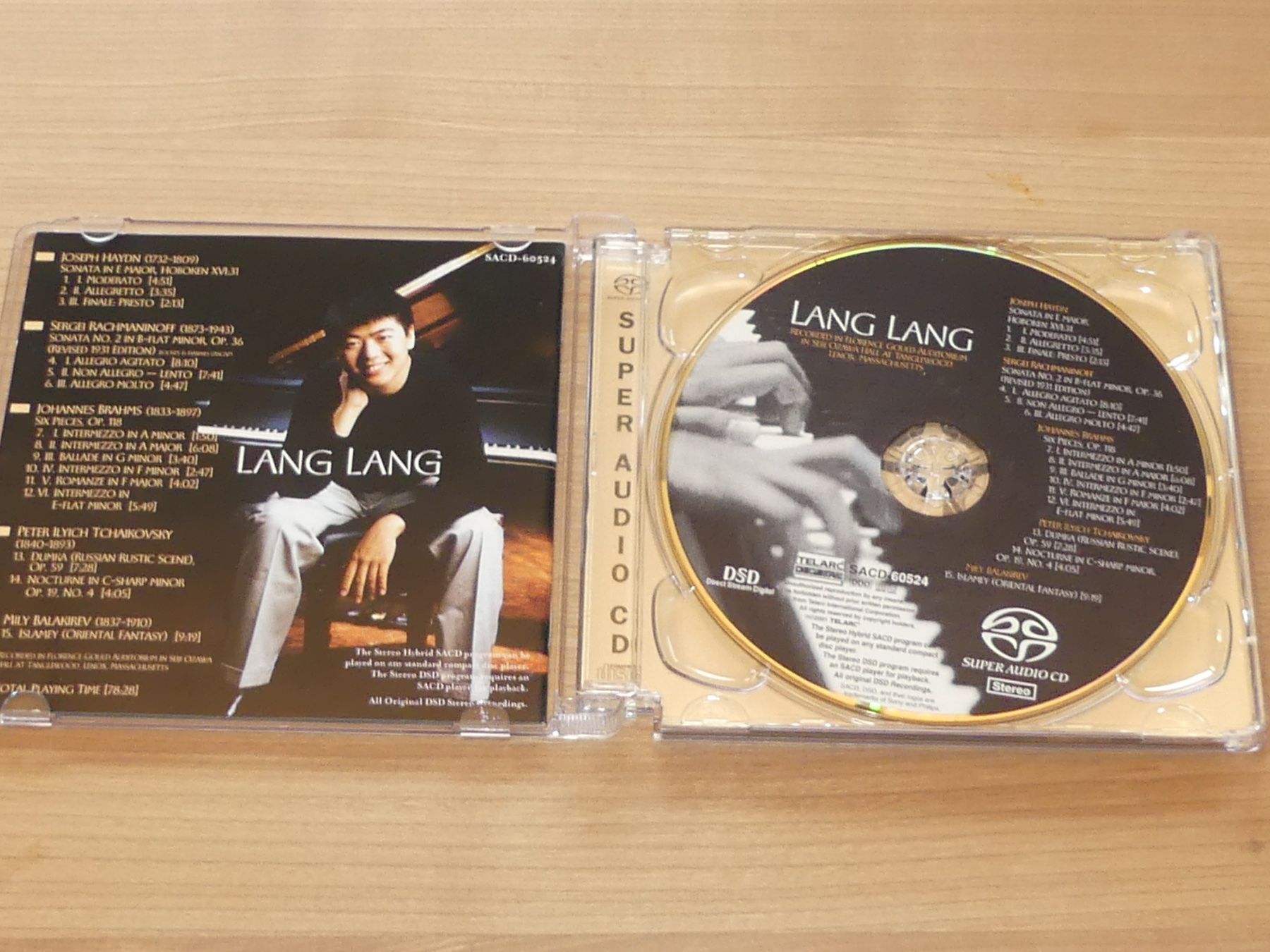 CD: LANG LANG SPIELT HAYDN - BRAHMS - TELARC - SACD – Nuovo (secondo la descrizione) da Fahrwangen venduto da Swirl2 1
