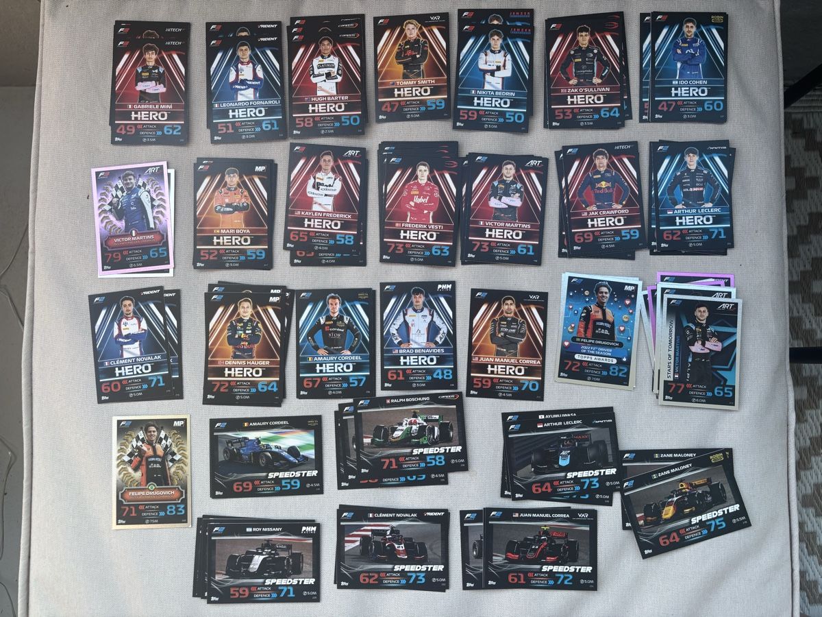Topps Sammelbilder & Trading cards: Topps Turbo Attack 2023 - F2 & F3 Bundle – Neu (gemäss Beschreibung) aus Zug von its_k265