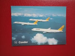 AK Flugzeug Condor Lufthansa