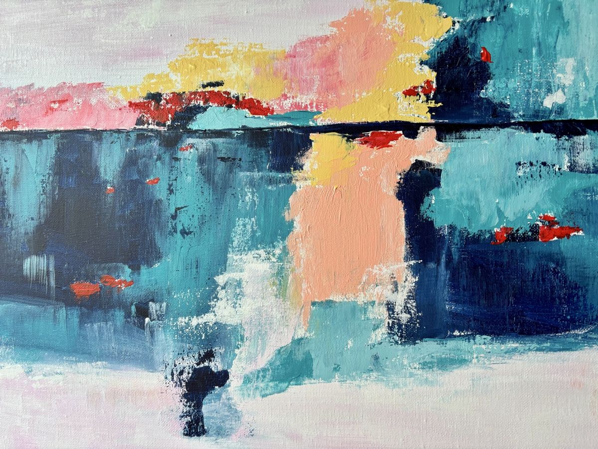 Dipinti: Originales Acrylgemälde, abstrakt – Nuovo (secondo la descrizione) da Cham venduto da Felha 4