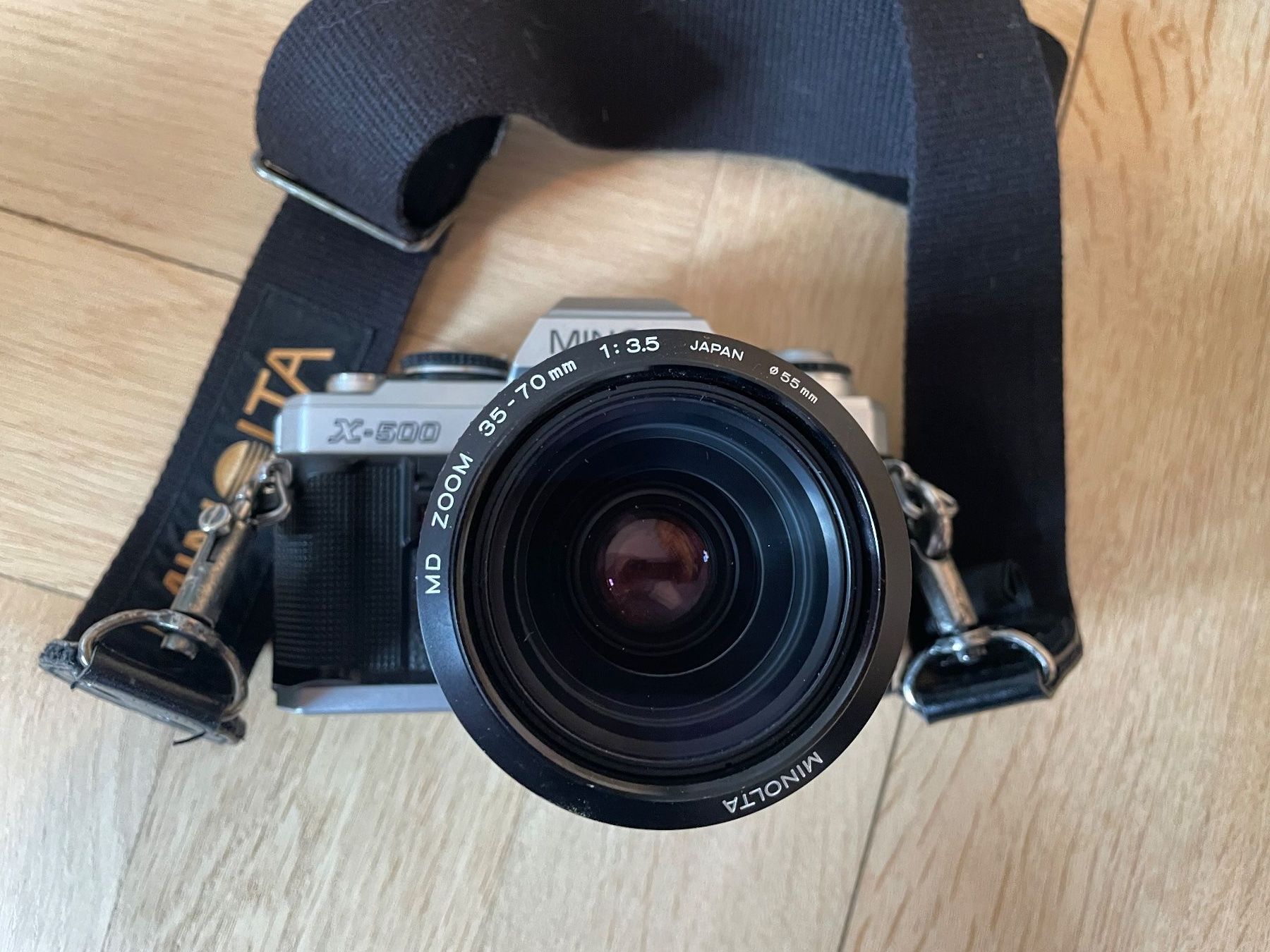 Minolta Fotocamera: Minolta X-500 mit Zoomobjektiv und Blitz – Usato da Amriswil venduto da samuel999 4