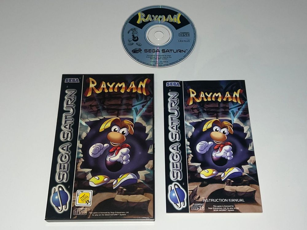 Rayman sega saturn - Jeux vidéo