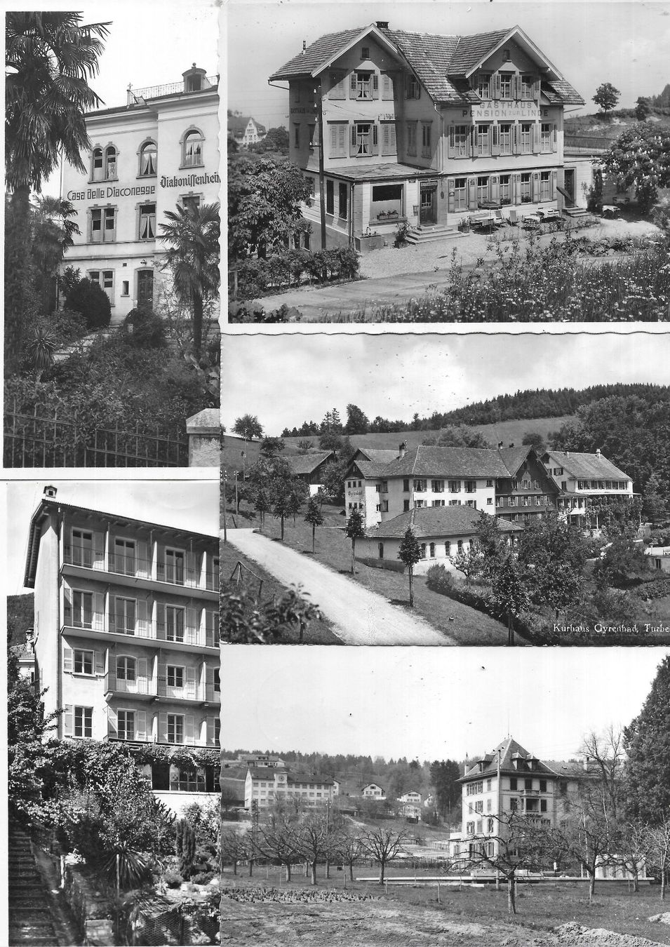 Ansichtskarten: 800 Stk. Ansichtskarten schwarz/weiss ca.1940-1970/ca.3kg – Gebraucht aus Schocherswil von prinzipal60 1