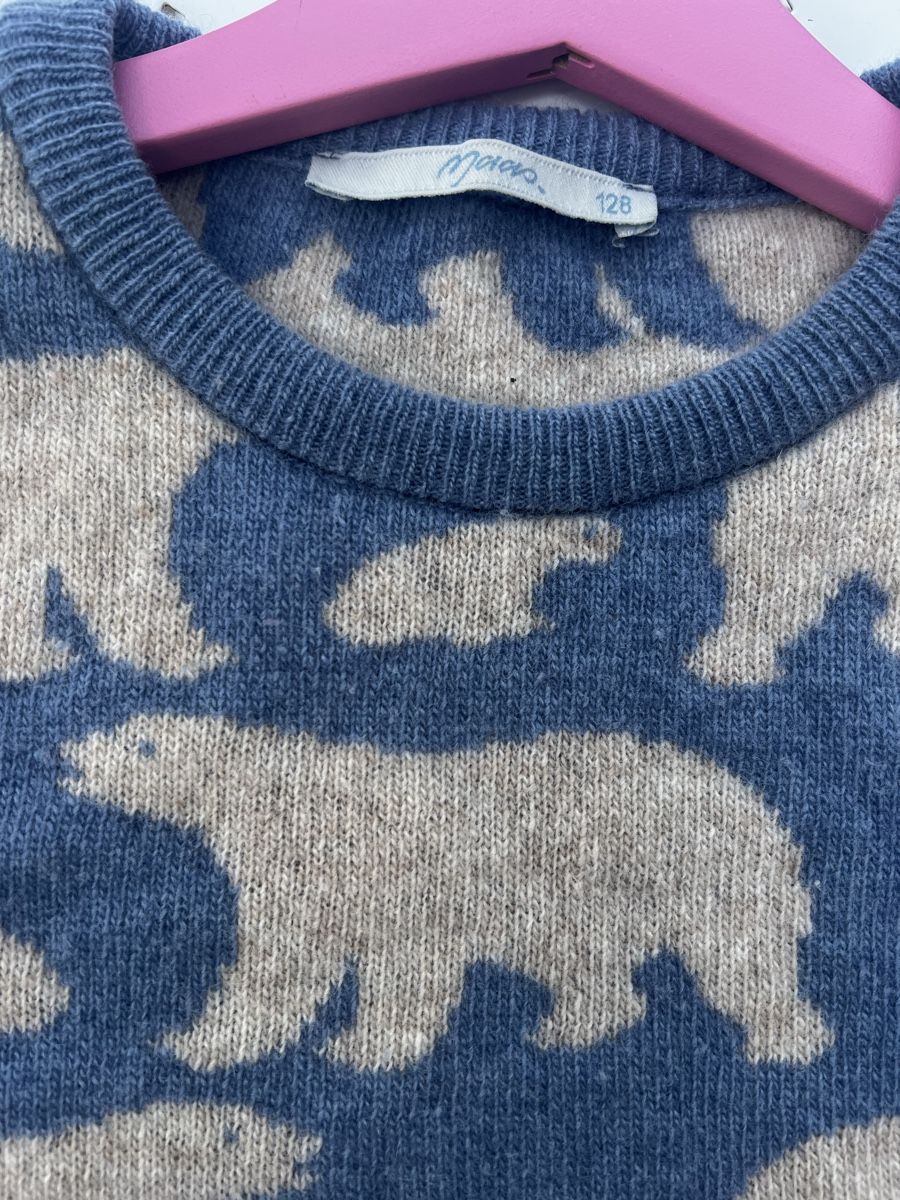 Pullover & Sweatshirts: Maas Wolle Pullover Gr.128 Fehler am Ärmel – Gebraucht aus Bottighofen von fritz-81 3