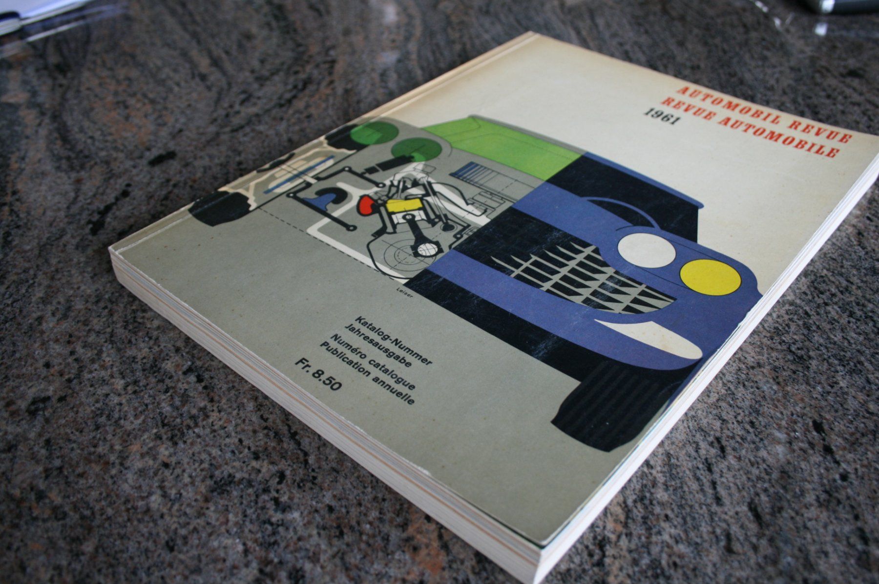 Zeitschriften & Magazine: AUTOMOBIL REVUE KATALOG 1961 – Gebraucht aus Wilen b. Wil von Rasti2 5