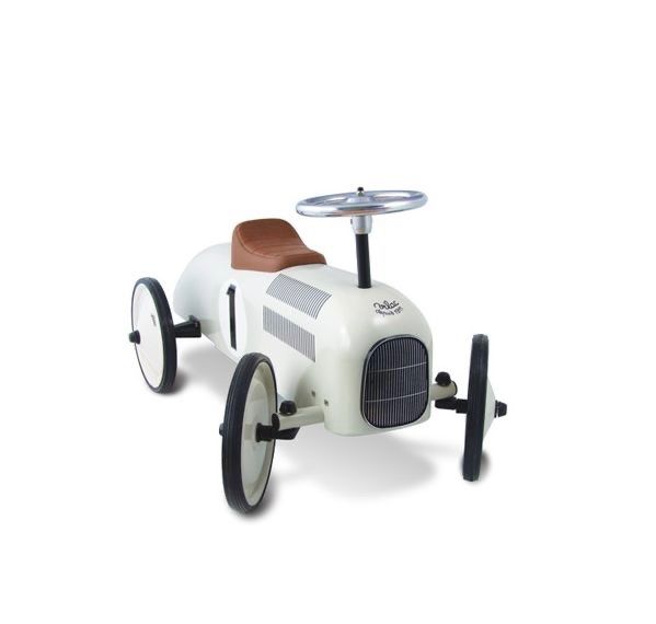 Vilac Veicoli per bambini: Vilac Vintage Rutschauto cremefarben – Nuovo e nell'imballaggio originale da Basel venduto da Seifehuesli 3
