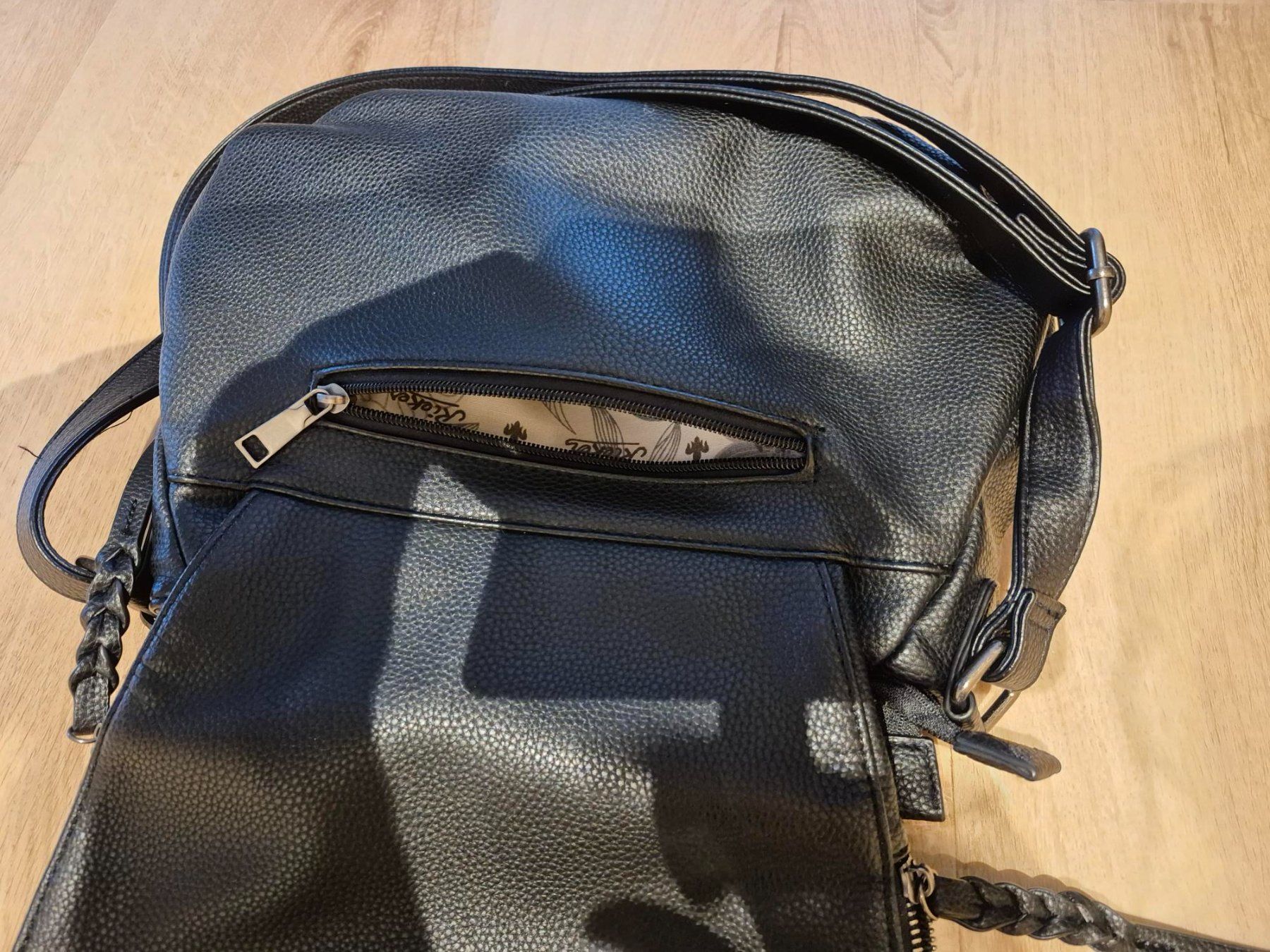Rieker Borse da donna: Handtasche Rieker schwarz – Usato da Wangen SZ venduto da gab_r89s 5