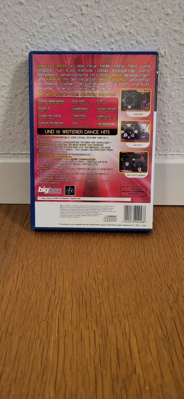 Sony Spiele: PS2 - Dance Europe – Gebraucht aus Münsingen von Heroism2010 1