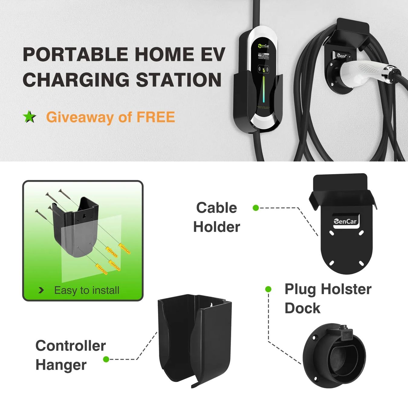 Caricabatterie: ZenCar EVSE Typ 2 Ladekabel 3,7 kW 16A – Nuovo e nell'imballaggio originale da Aathal-Seegräben venduto da ECOPLUG 2