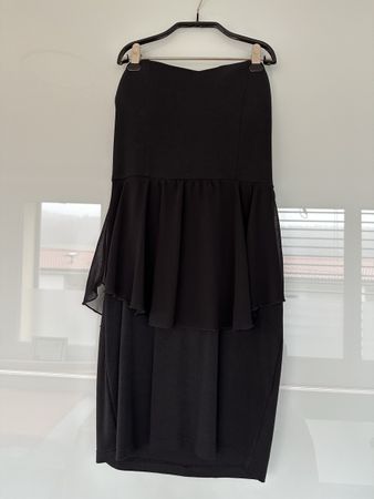 Robe noire bustier élégante - Parfaite pour l'été! Taille M