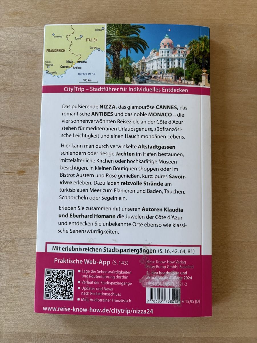 Libri: Reise Know-How Nizza – Usato da Zürich venduto da Interpol 1