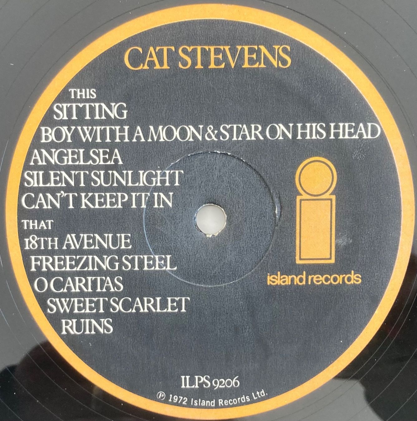Dischi in vinile: CAT STEVENS - CATCH BULL AT FOUR – Usato da Poliez-Pittet venduto da Newtown-Records 2