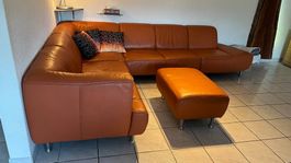 Echt Ledersofa 