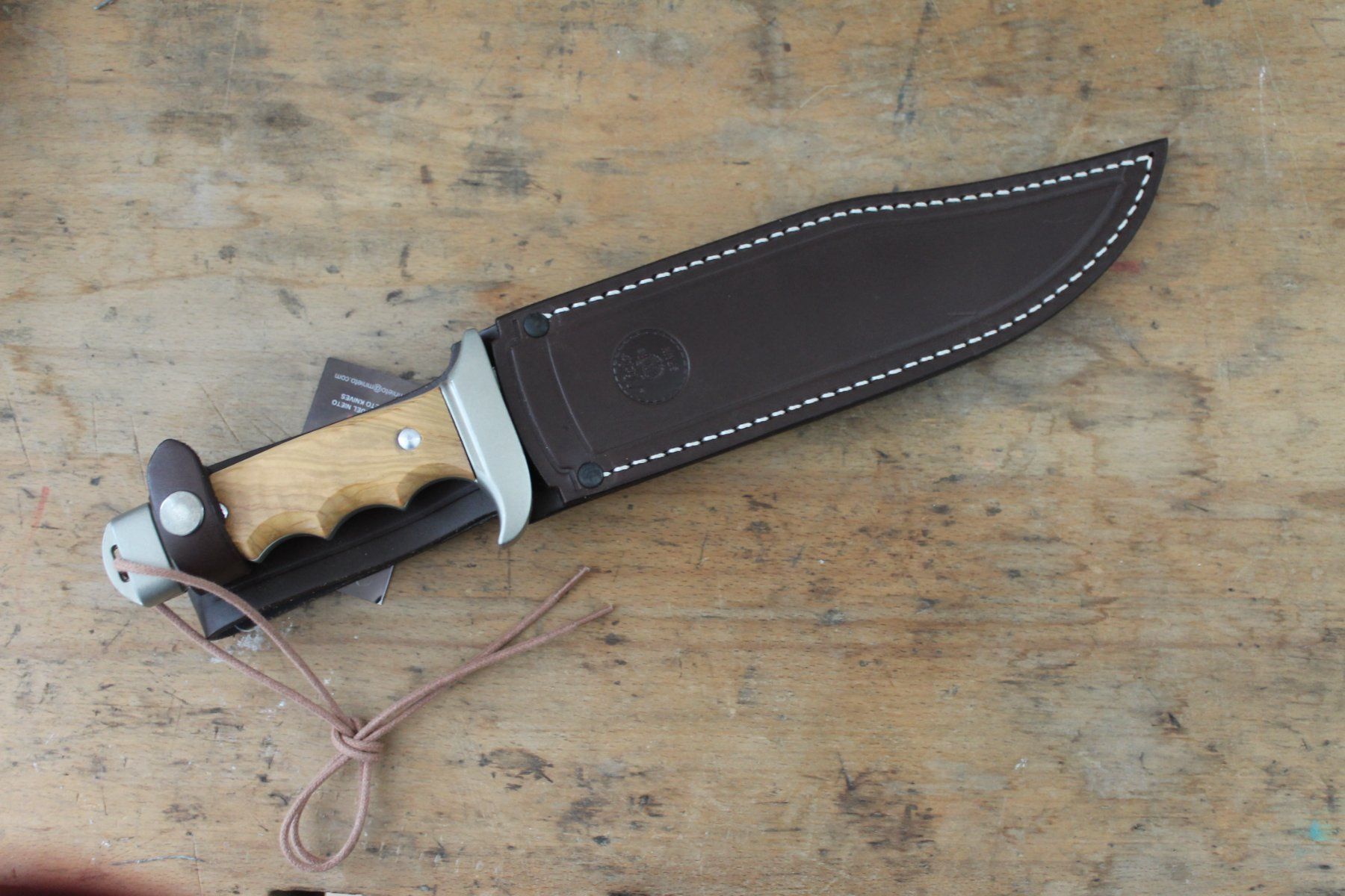 Accessori: Nieto Bowie-Messer - 36cm - Olivenholz – Nuovo (secondo la descrizione) da Lachen SZ venduto da ratata 2