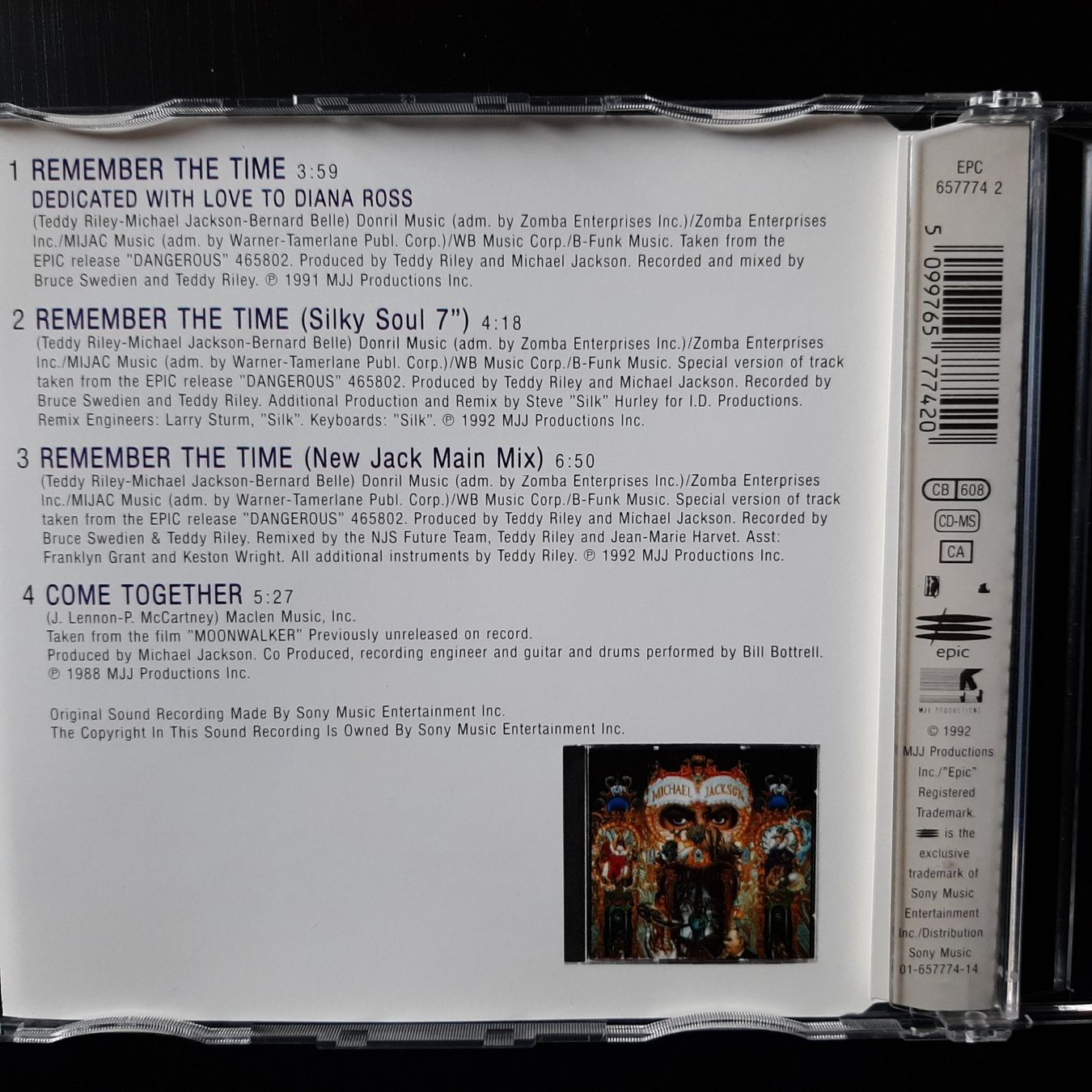CD: Maxi CD Single: Michael Jackson: Remember the time – Usato da Pfeffikon/LU venduto da Jussi7 1