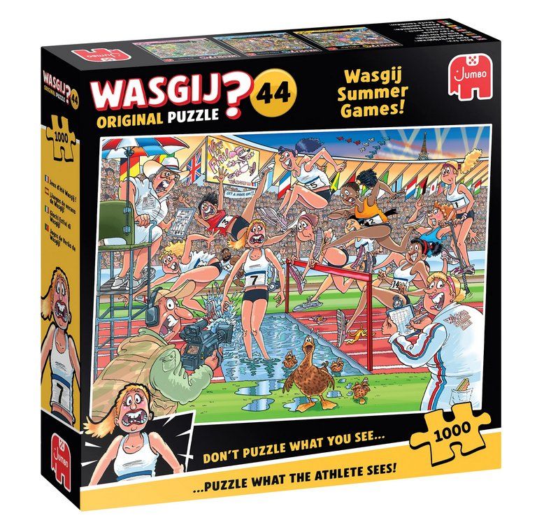 Wasgij Puzzle: Wasgji O44 Summer Games – Nuovo e nell'imballaggio originale da Dagmersellen venduto da FBM-Bacheli