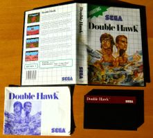 Master System : Double Hawk , 1990, CIB, Top état !