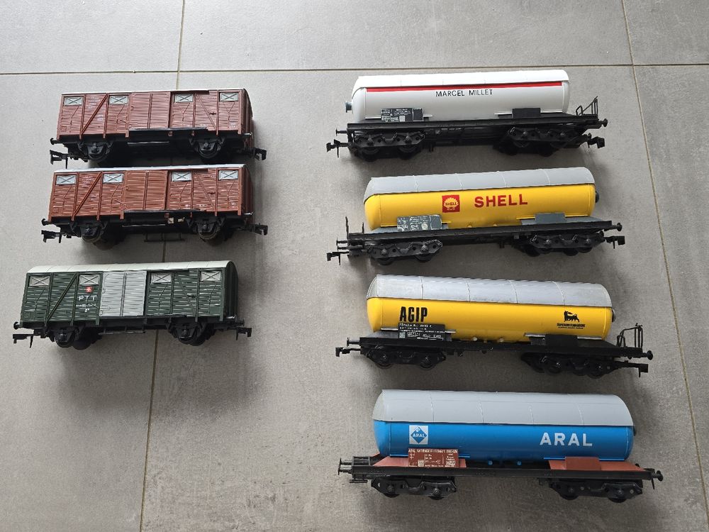 Wagon grue Hornby échelle 0 (1957-1960) neuf en boîte