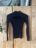 Even&Odd Rollkragentop, schwarz