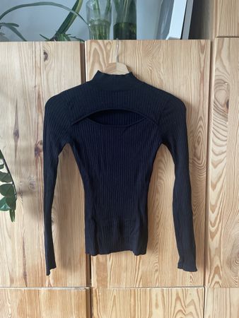 Even&Odd Rollkragentop, schwarz