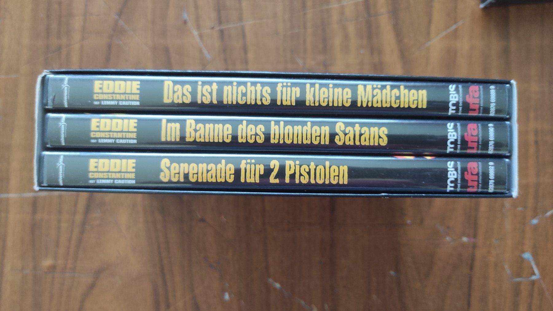 Tutti i DVDs: Eddie Constantine DVD Box 1 & 2 - Lemmy Caution Filmklassike – Usato da Kreuzlingen venduto da Dennis2004 2