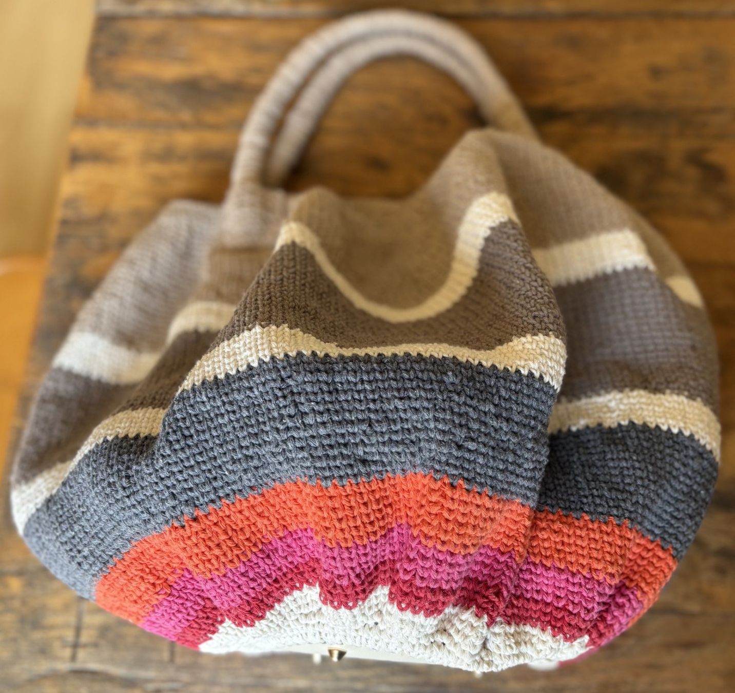 Borse da donna: BAG EN CROCHET HANDMADE! PIÈCE UNIQUE – Nuovo e nell'imballaggio originale da Locarno venduto da NicoNion 7