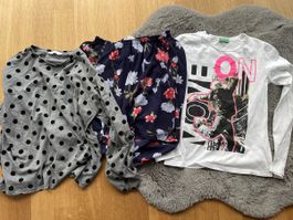 Oberteile H&M, Mango, Benetton Gr. 152