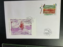 Briefumschlag 75 Jahre/ans/anni Edition VFO 2023