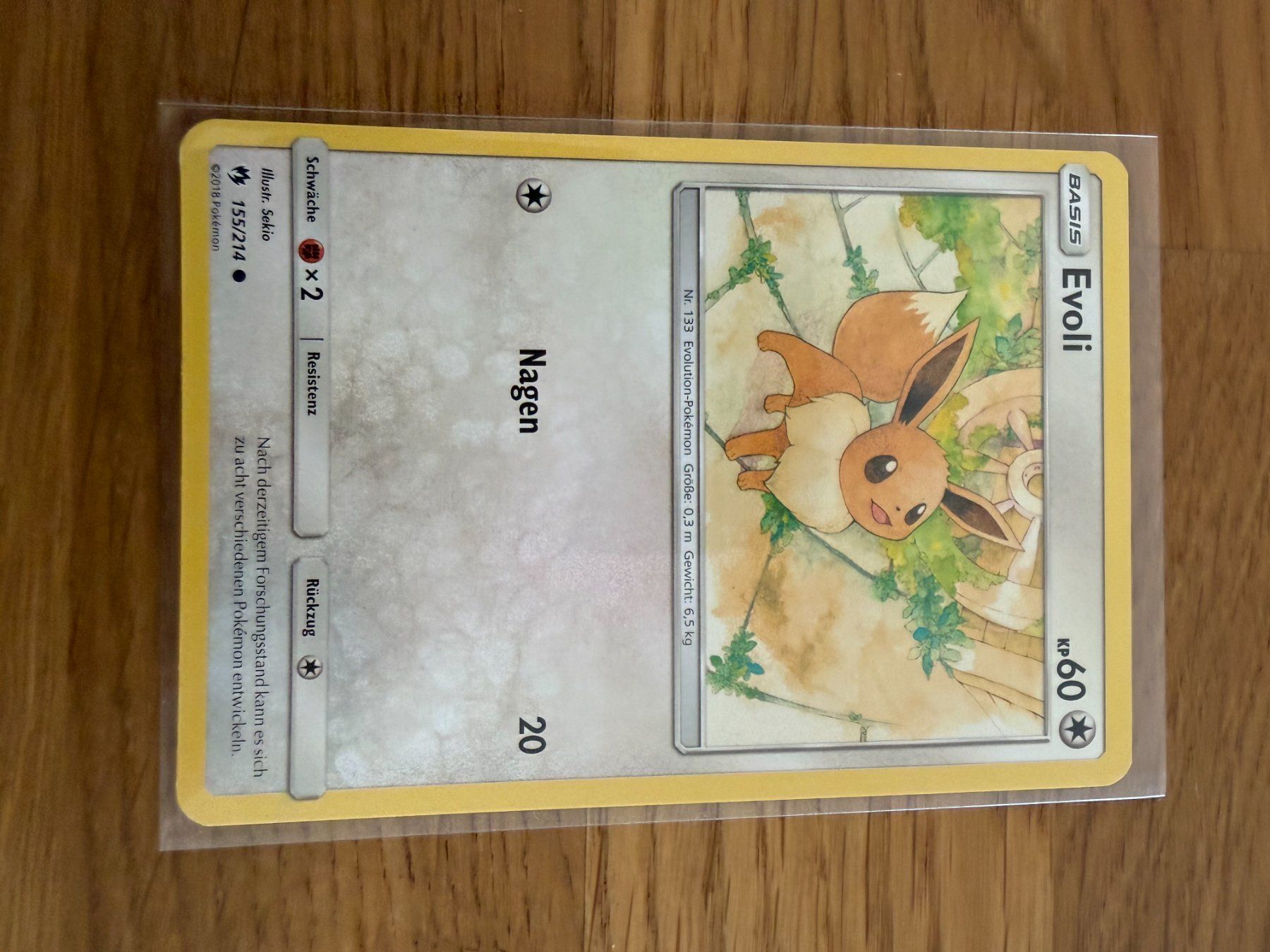 Pokémon Sammelbilder & Trading cards: Evoli 155/214 – Gebraucht aus Amriswil von sim_nlb6