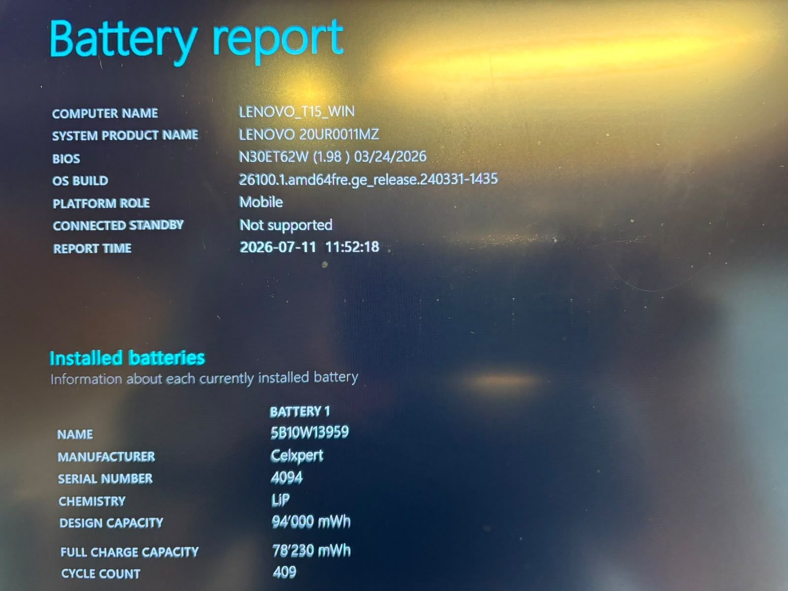 Lenovo Notebooks: Lenovo Thinkpad T15 Gen 1 – Gebraucht aus Mauren von dieselpower_m 5
