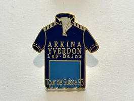 1 Pin Tour de Suisse 93 Trikot Arkina Yverdon