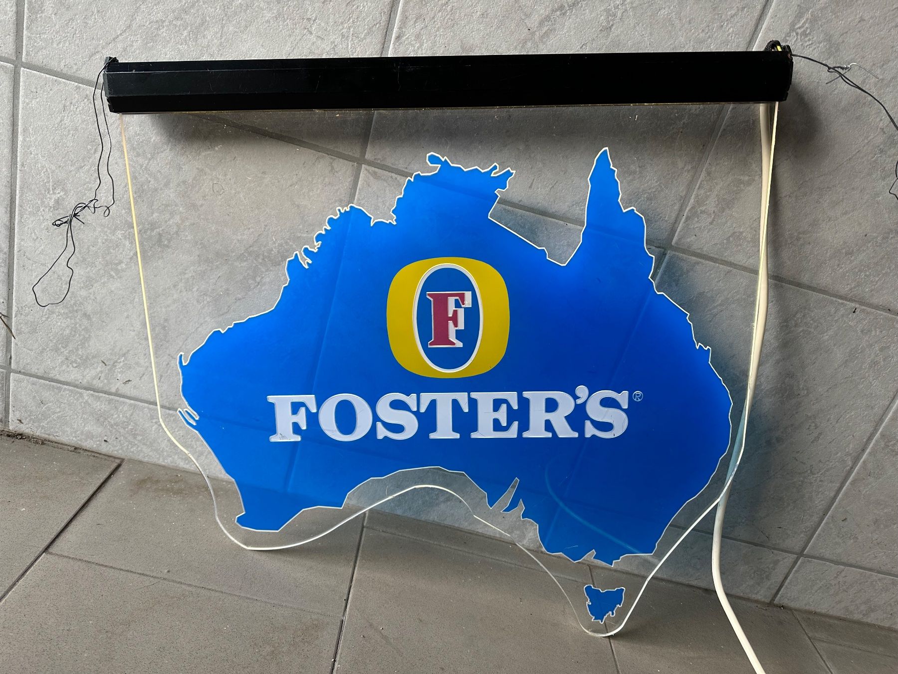 Lichterketten & Leisten: Fosters bier werbung Leuchtreklame bar Restaurant pub – Gebraucht aus Reinach AG von rares75