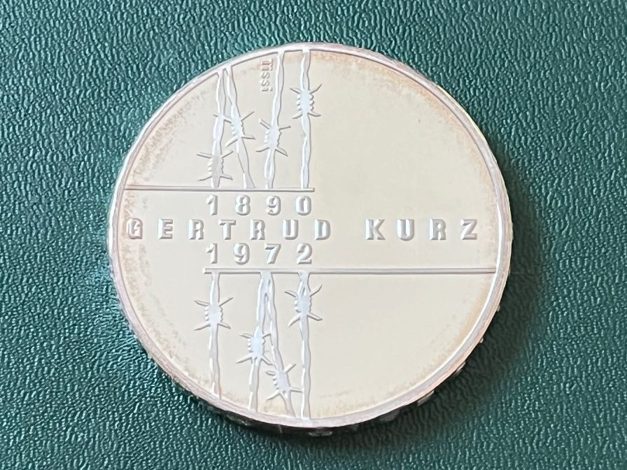 Tutti le monete: 1992 Gertrud Kurz PP 20 Franken – Usato da Neuenhof venduto da Mastermind-73 1