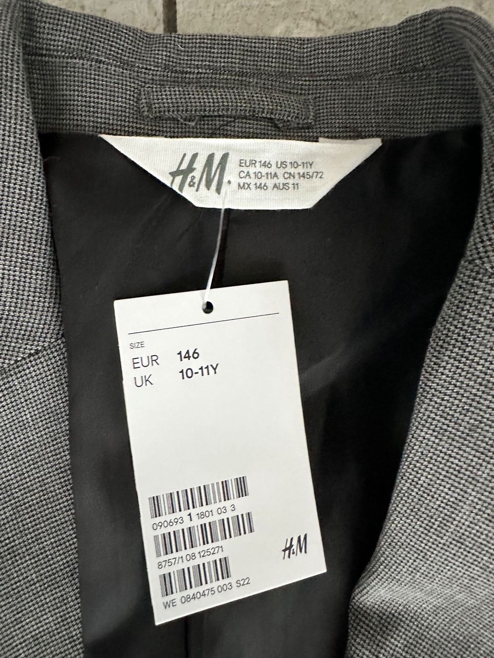 H&M Giacche & Cappotti: Blazer/Sakko H&M Grösse 146 NEU – Nuovo e nell'imballaggio originale da Bolligen venduto da chaetzli1133 2