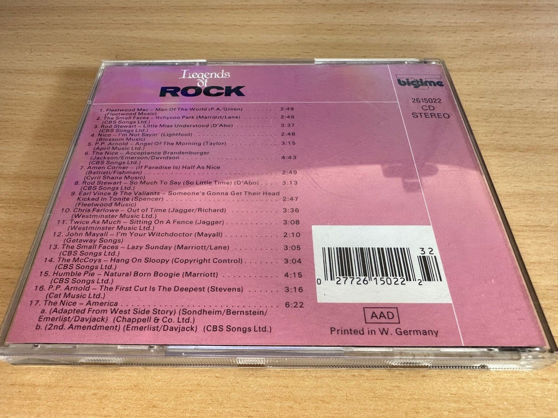 CDs: Various – Legends Of Rock – Gebraucht aus Rikon im Tösstal von Alpenmutz 1