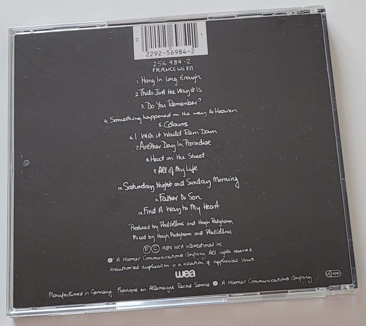 CD: Phil Collins - But seriously - CD – Usato da Zürich venduto da fourpaws 1