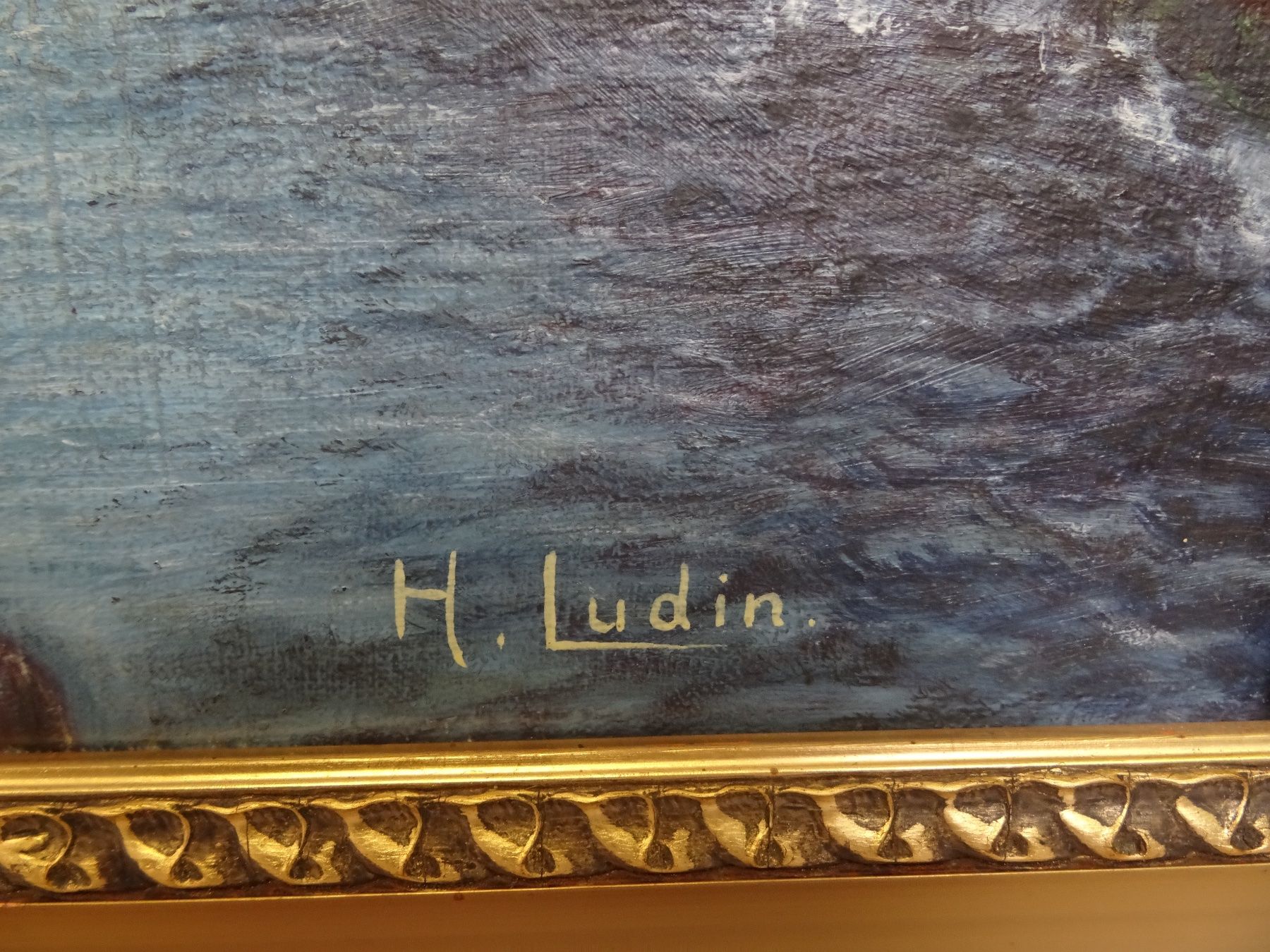 Dipinti: ÖLBILD H.LUDIN – Usato da Brügg BE venduto da fundus2 5
