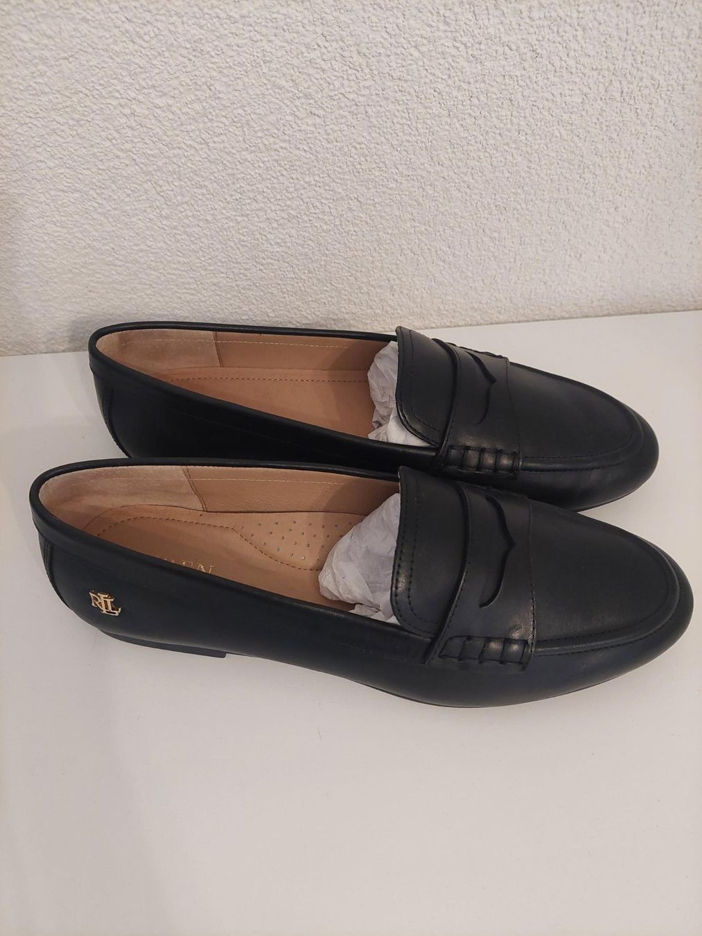 Ralph Lauren Scarpe da donna: Ralph Lauren Leder Loafer – Usato da Wernetshausen venduto da cmmj