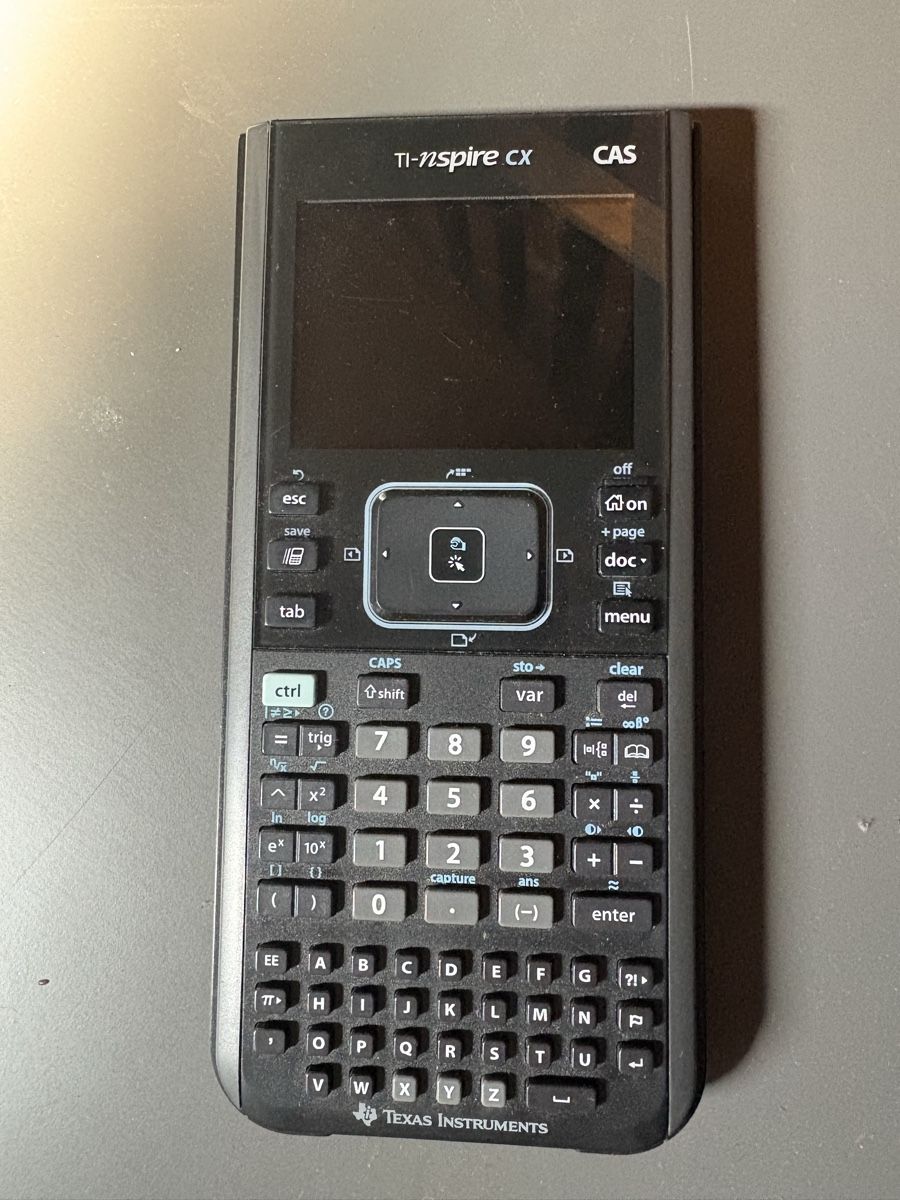 Texas Instruments Calcolatrici tascabili: Texas Instruments TI-nspire CX – Usato da Zürich venduto da ipmann