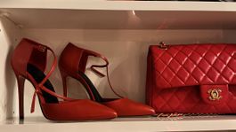 Rote Gucci Schuhe, Grösse 38, wenig getragen, Top Zustand!