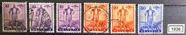 Timbres suisses 1936 Pro Patria