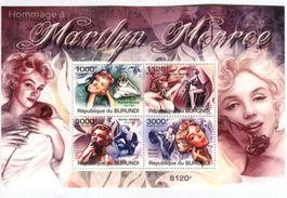 Block "Marilyn Monroe". Burundi.